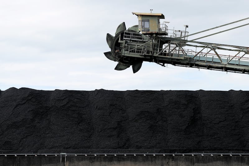A stockpile of coal at the Eraring Power Station in New South Wales. Australia has since introduced a 2050 net zero emissions target — not ambitious by world standards, but a near-revolution for the country, which is one of the world's largest gas and coal producers. Bloomberg