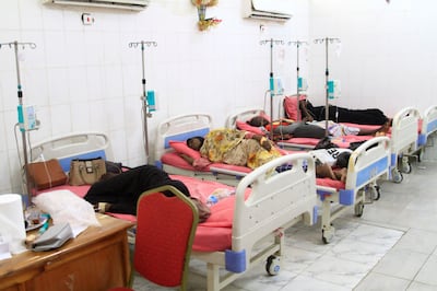 File Photo: Patients receive treatment at the Gedaref Oncology Hospital in eastern Sudan. AFP