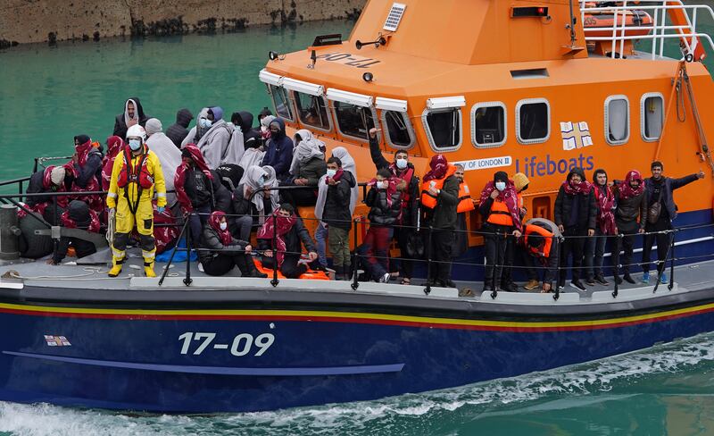 More than 1,200 people had reached the UK in the previous seven days after undertaking the perilous journey from France on small boats.