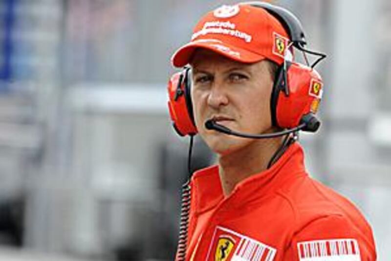 Schumacher will replace the injured Felipe Massa at Ferrari if he passes a fitness test.