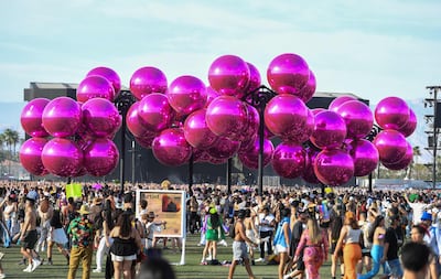 Coachella music festival returns next months. AFP