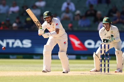 Agha Salman hit 50 in Pakistan's second innings. Getty Images