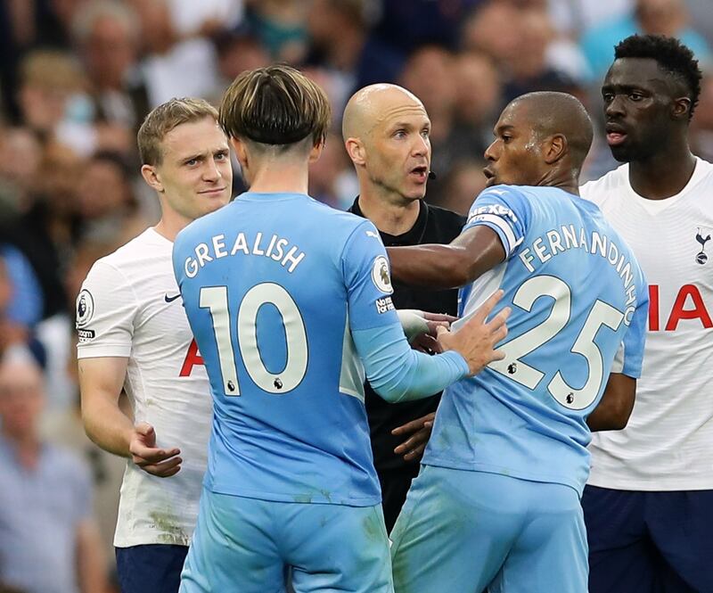 Fernandinho: 7 - The ball-winning midfielder did what he did best to stop the Tottenham counter, making crucial interceptions on several occasions.