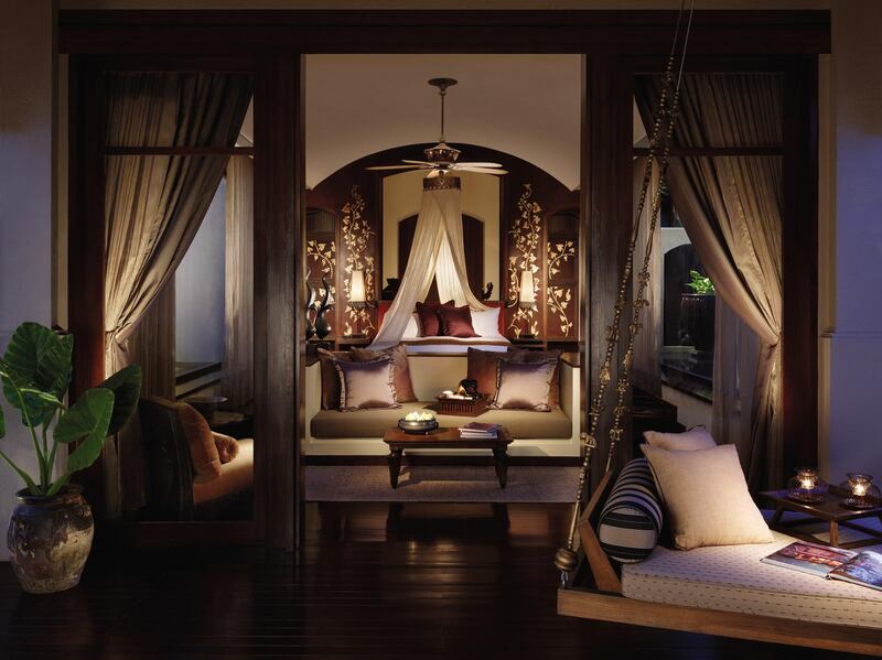A handout photo showing the Pool Villa at Four Seasons Chiang Mai (Photo by Markus Gortz)