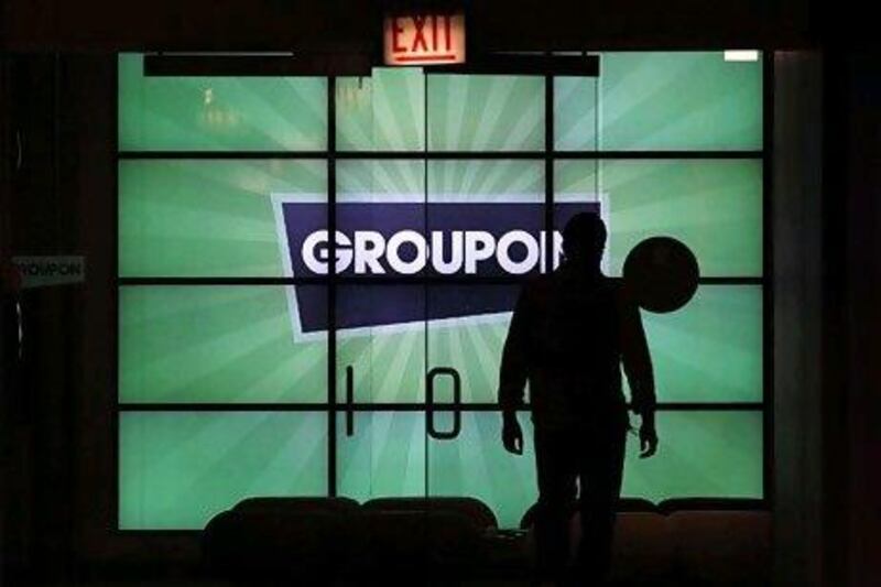 Groupon Middle East is registered in Dubai Media City, one of the free zones operated by Tecom, which has launched the inquiry into the complaints against the group-buying site. Scott Olson / Getty Images / AFP