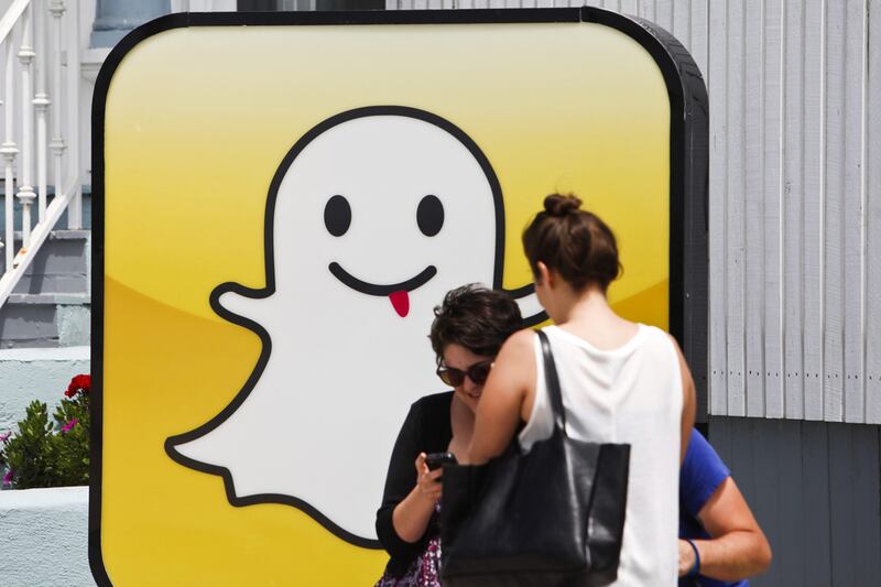 Does Snapchat and similar social madia make us more exhibitionist? Patrick Fallon / Bloomberg