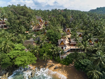 Amanpuri is on a hillside in what used to be a coconut plantation. Photo: Aman Resorts 