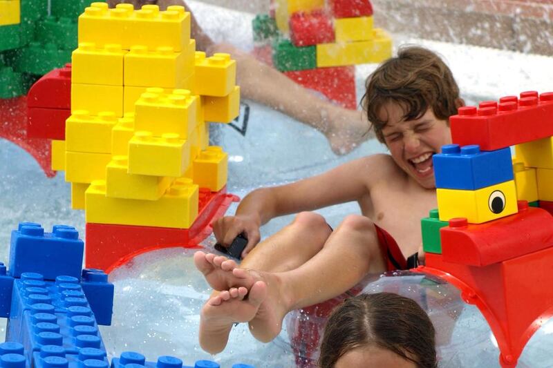 The Legoland theme park, spread across 3 million square feet, will be made from more than 60 million Lego bricks. Courtesy  Dubai Parks