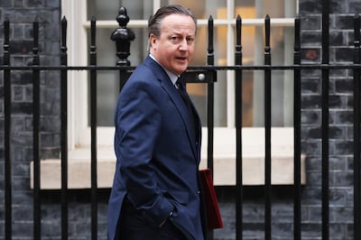 Foreign Secretary David Cameron has demanded that Israel allow more aid to flow into Gaza. Getty