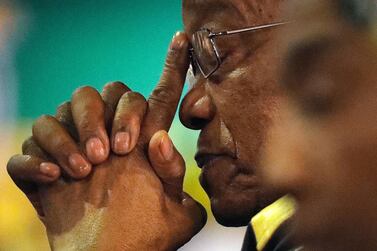 Former South African Jacob Zuma. Under his watch graft became rampant. AP