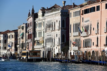 The 17th International Architecture Exhibition in Venice was postponed for a year due to the pandemic. It will go ahead in May and run until November. Getty Images 