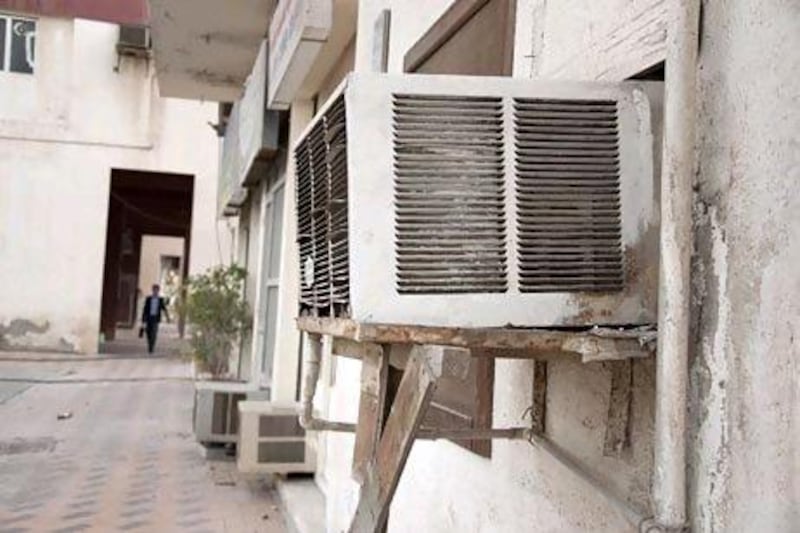 It is estimated that 70 per cent of all electricity used in the UAE is used for air conditioning. Fatima Al Marzouqi / The National
