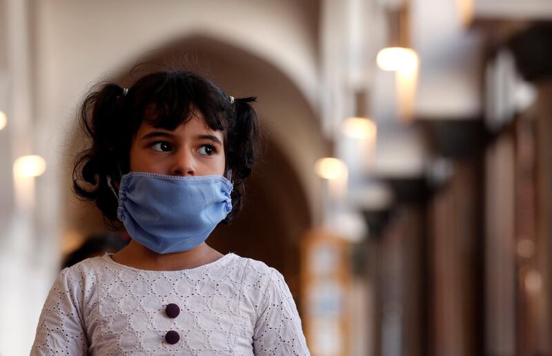 A Yemeni child in Sana'a, Yemen, where the World Health Organisation (WHO) has warned coronavirus is spreading fast.  EPA