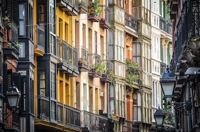 Get lost in the charming Casco Viejo, or the Old Quarter, of Bilbao. Photo: Getty Images