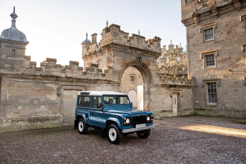 A vintage Defender from 1986.