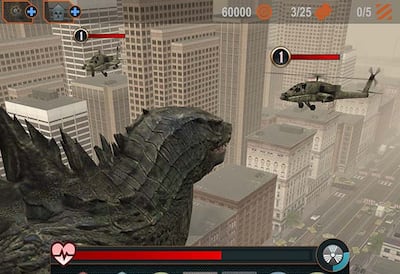 Godzilla (2014) on PlayStation 4. Photo: BNE