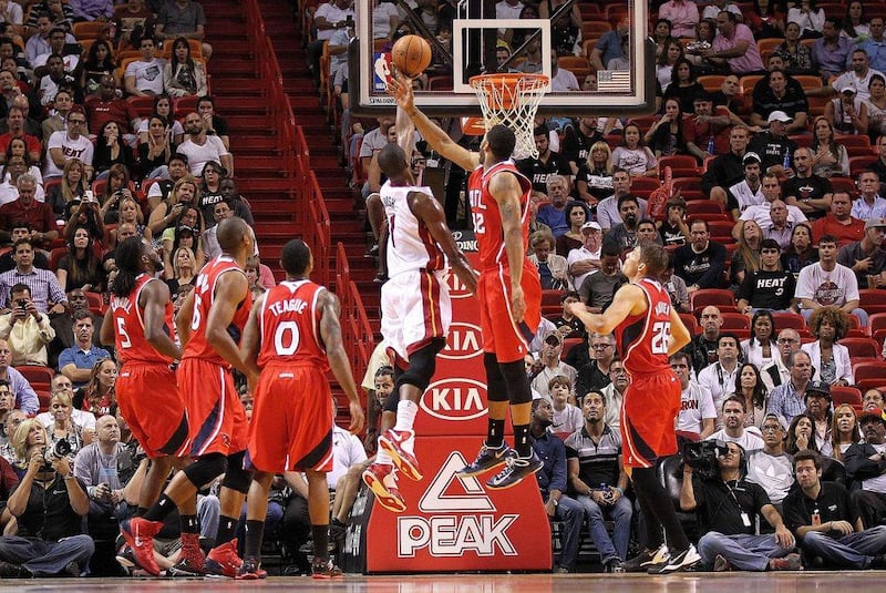 Chris Bosh scored 19 points for the Heat on Tuesday night. Mike Ehrmann / Getty Images / AFP