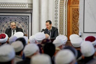 Syrian President Bashar Al Assad is determined to stay in power. AFP