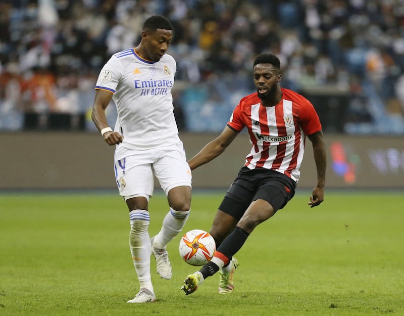 David Alaba – 6. Ball rolled onto his arm after 12 minutes but it was accidental. Yet Madrid won a penalty for an accidental handball in the second half. Caught out by Raul Garcia after 63. Usually better. Reuters