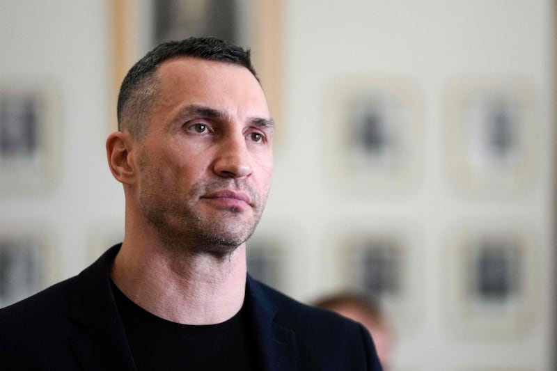 Former heavyweight boxing world champion Wladimir Klitschko told German ministers that Ukrainian resistance had limits unless given support. AFP