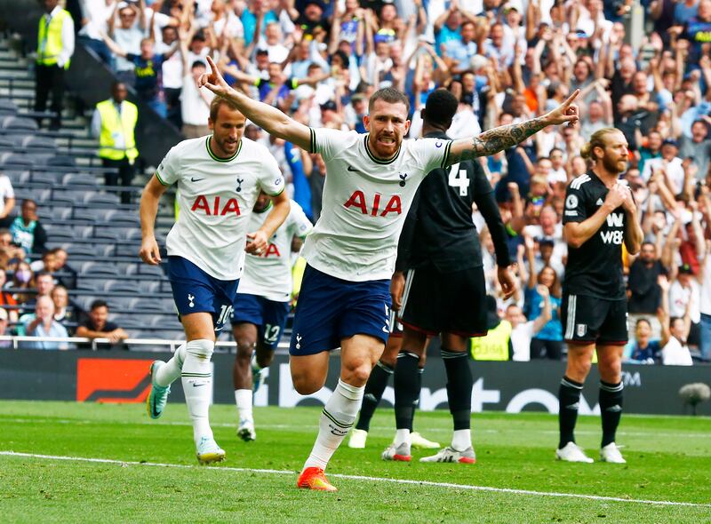 Pierre-Emile Hojbjerg – 8. After some neat work and a one-two with Richarlison, the Dane slotted past Leno just before half-time to give Spurs the lead. EPA