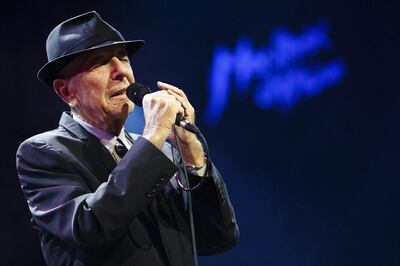 Leonard Cohen struggled to attain Grammy success whilst alive.