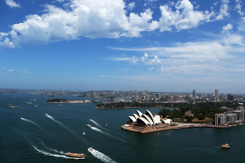 7th busiest destination: Sydney.  Brendon Thorne/Bloomberg