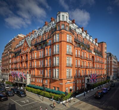 A view of Claridge's. Courtesy M Collective