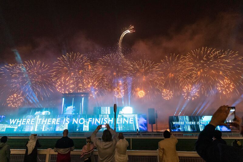 More Dubai World Cup fireworks