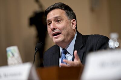 Ron Klain, former White House Ebola response coordinator, speaks during a House Homeland Security Subcommittee hearing in Washington, D.C., U.S., on Tuesday, March 10, 2020. President Donald Trump today spoke to the Republicans at their weekly conference lunch at the Capitol as his administration prepares a package of economic measures to combat the fallout from the coronavirus outbreak. Photographer: Andrew Harrer/Bloomberg