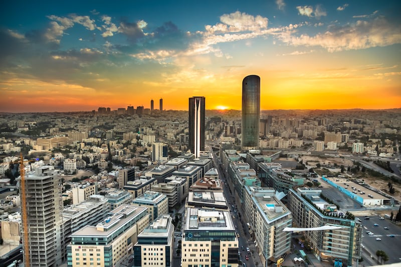 A picture of The Abdali area, the new downtown of Amman, the capital's largest mixed-use urban development ever constructed. Photo: Abdali