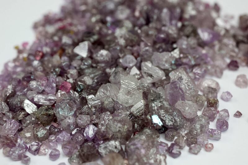 Purple diamonds, also called plum diamonds, orchid diamonds, lilac diamonds, mauve diamonds, lavender diamonds and grape diamonds.