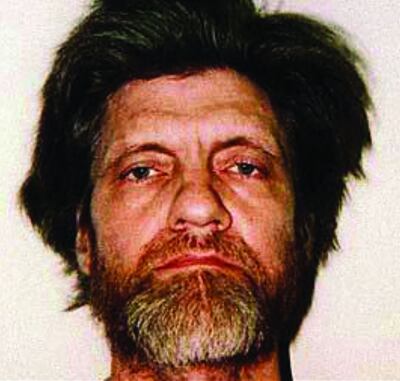 Ted Kaczynski after his arrest in 1996. AFP