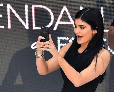 epa07416298 (FILE) - Kylie Jenner appear at the Chadstone Shopping Centre to promote the launch of the Kendall and Kylie collection at Forever New in Melbourne, Australia, 18 November 2015 (reissued 06 March 2019). According to media reports, Kylie Jenner has become the world's youngest self-made billionaire.  EPA/JULIAN SMITH AUSTRALIA AND NEW ZEALAND OUT