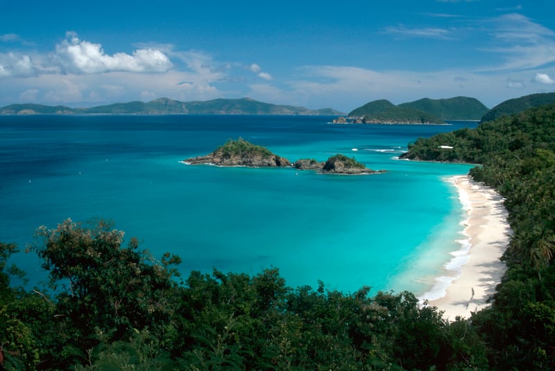1. Trunk Bay, US Virgin Islands. Photo: Getty Images