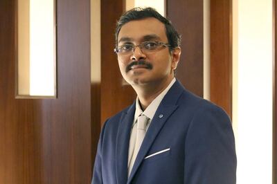 Sanker Sirkumar manages patients as they arrive at the Dubai Parks and Resorts field hospital