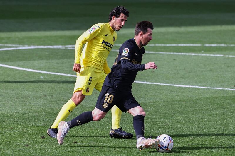 Daniel Parejo – 6 – The 32-year-old covered the midfield areas well for Villarreal, offering defensive stability and some progressive ball carrying throughout. AFP