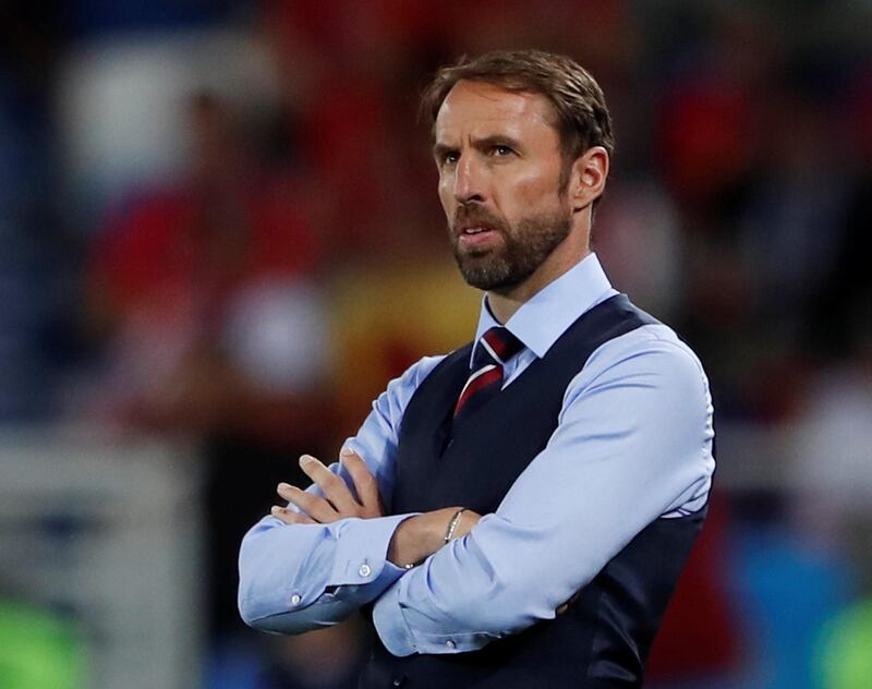 Soccer Football - World Cup - Group G - England vs Belgium - Kaliningrad Stadium, Kaliningrad, Russia - June 28, 2018   England manager Gareth Southgate during the match   REUTERS/Lee Smith