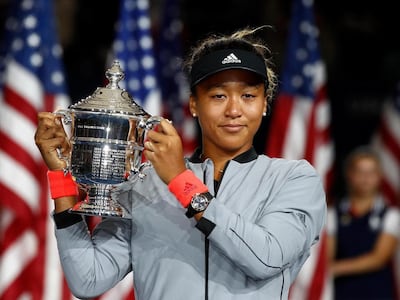 Naomi Osaka won her maiden grand slam at the US Open, defeating Serena Williams in Saturday's final. Reuters