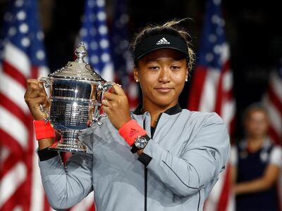 Naomi Osaka shot to superstardom when she won the US Open in September. Reuters