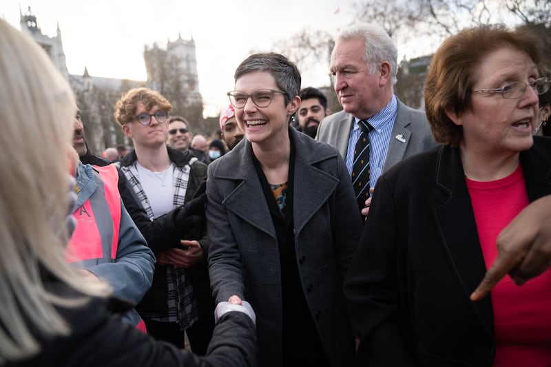 Chloe Smith has been appointed work and pensions secretary. PA