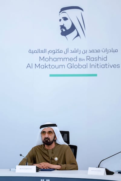 Sheikh Mohammed bin Rashid, Vice President and Ruler of Dubai, chaired the meeting of the initiative’s board of trustees and reviewed the 2022 annual report.