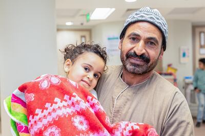 For Madlin, father of five-year-old Mariam from Egypt, the Golden Heart Initiative brought a glimmer of hope into their lives. Photo: VPS Healthcare