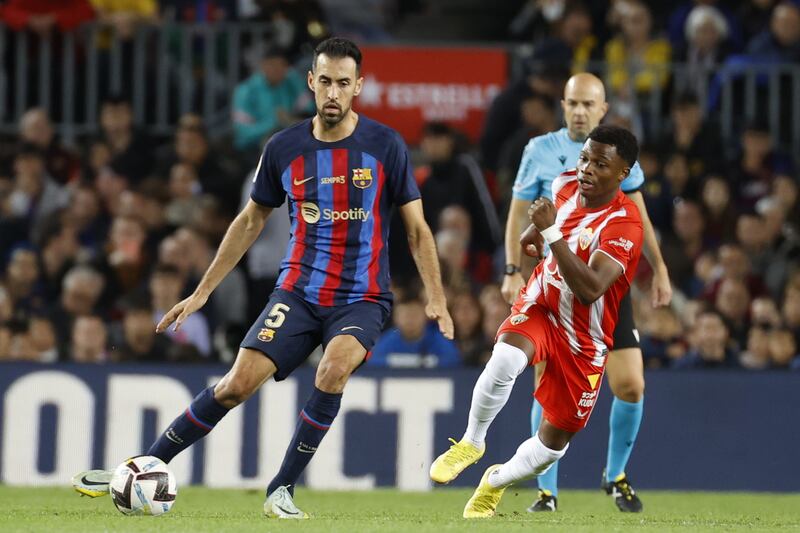 Sergio Busquets – 7. Handed his captain’s armband to Pique and dictated much of the play against La Liga’s 12th-placed team. Sublime long pass found Dembele, who scored the first goal. EPA