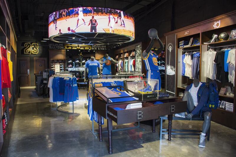 A new sports store, Basketbolista, has opened in Dubai, targeting the Filipino community. Courtesy Basketbolista