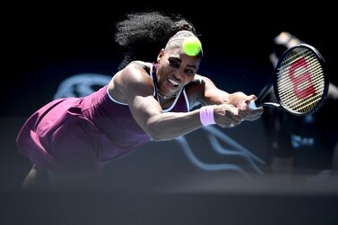 Serena Williams defeated Laura Siegemund in straight sets at the Auckland Classic on Friday. Getty