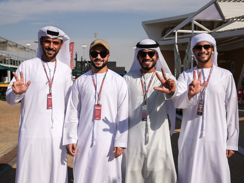 Inside the F1 fan zone at Yas Marina Circuit on day two of the Abu Dhabi Grand Prix 2022
