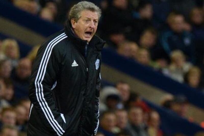 (FILES) In this file picture taken on April 28, 2012 West Bromwich Albion's English manager Roy Hodgson reacts during the English Premier League football match between West Bromwich Albion and Aston Villa at The Hawthorns in West Bromwich, West Midlands, England. Roy Hodgson was thrust into the limelight for the vacant England manager's post when the Football Association confirmed on April 29, 2012 they'd made an official approach to speak to the West Bromwich Albion boss.

AFP PHOTO/BEN STANSALL



RESTRICTED TO EDITORIAL USE. No use with unauthorized audio, video, data, fixture lists, club/league logos or ÒliveÓ services. Online in-match use limited to 45 images, no video emulation. No use in betting, games or single club/league/player publications.

