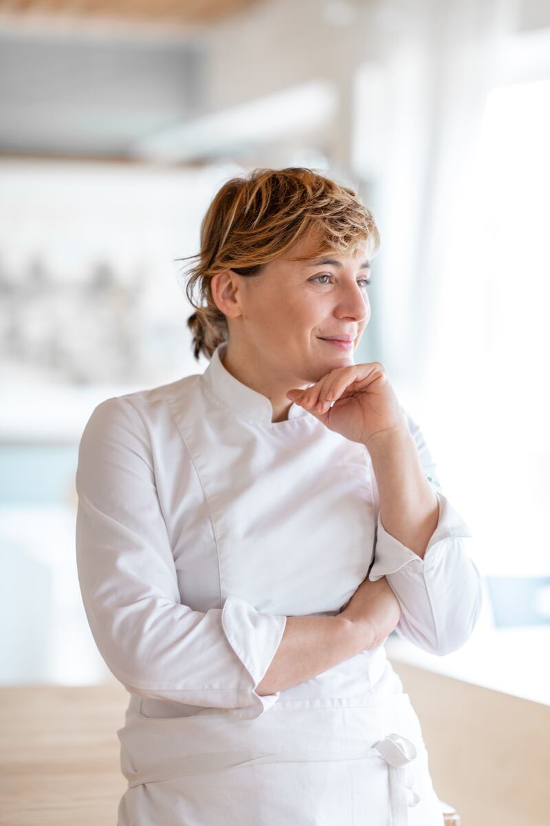 Antonia Klugmann, the sustainability-focused head chef and owner of L’Argine a Venco in Italy, will cook at Expo 2020 on January 28. Photo: Mattia Mionetto