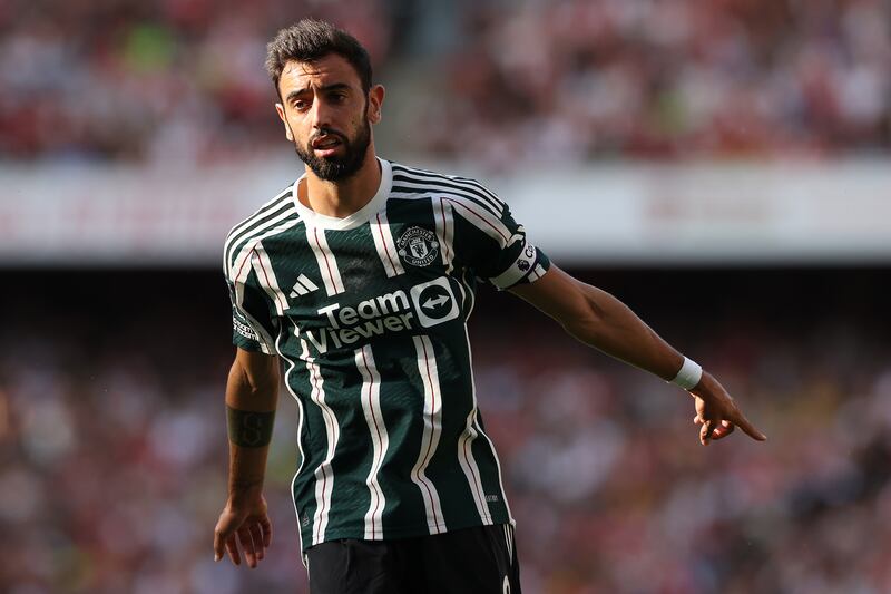 Bruno Fernandes – 6. Much ground covered as he defended early and attacked late. Poor game management from United’s captain and manager. A draw at Arsenal would have been a positive result.  Getty